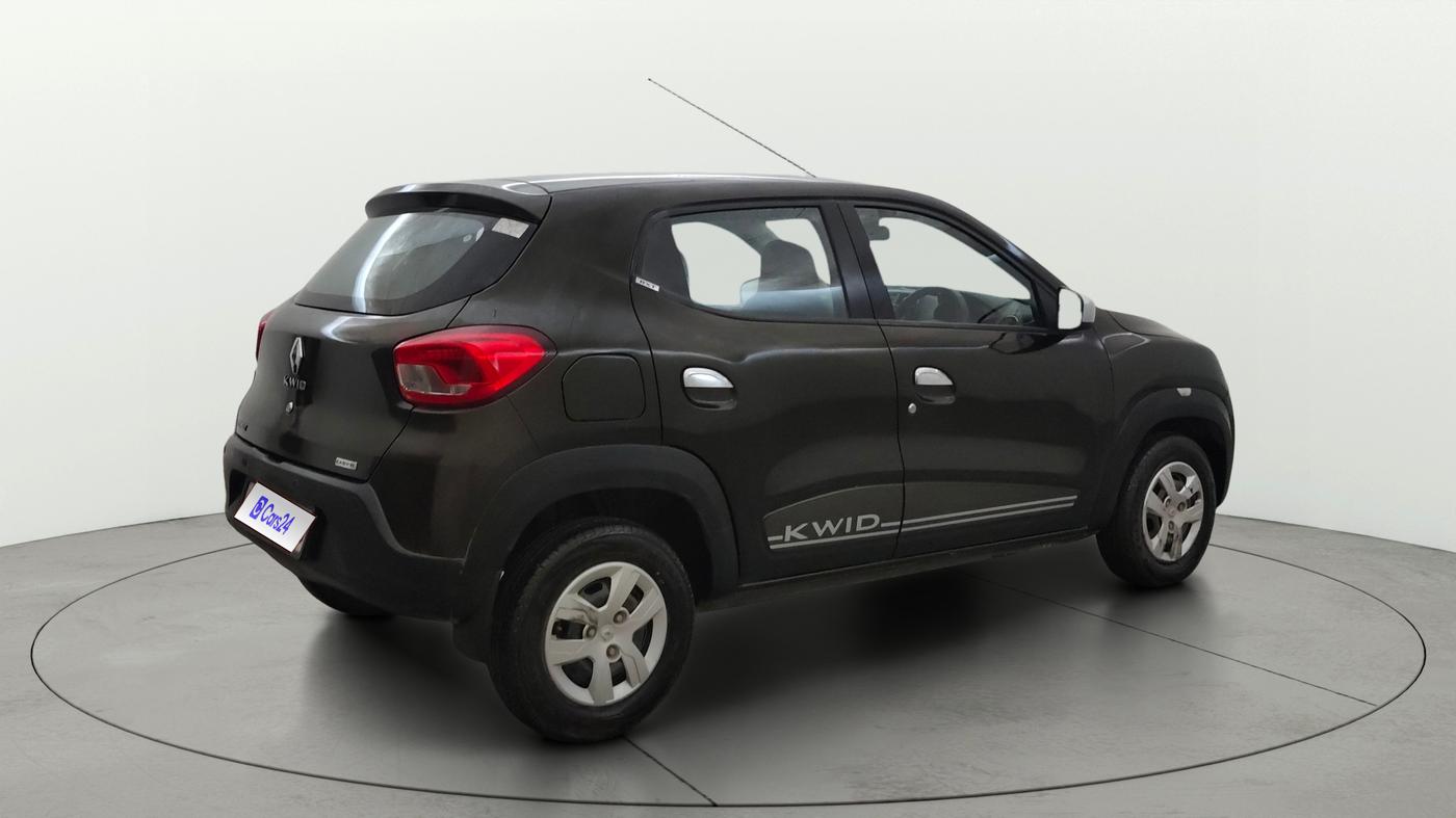 2018 Renault Kwid RXT 1.0 AMT (O), Petrol, Automatic, 11,574 km, Right Back Diagonal