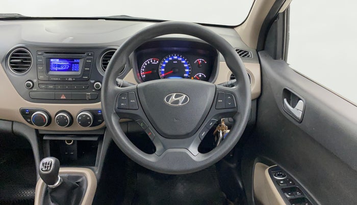 2014 Hyundai Xcent S (O) 1.2, Petrol, Manual, 40,290 km, Steering Wheel Close Up