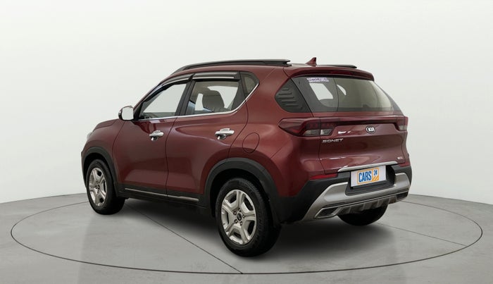 2021 KIA SONET HTX 1.0 IMT, Petrol, Manual, 40,394 km, Left Back Diagonal