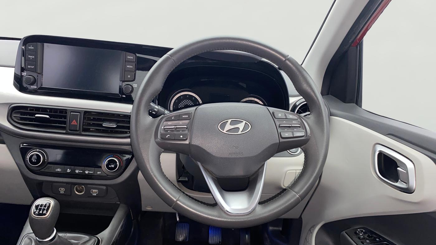 2023 Hyundai GRAND I10 NIOS ASTA 1.2 KAPPA VTVT, Petrol, Manual, 41,631 km, Steering Wheel Close Up