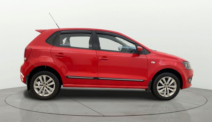 2013 Volkswagen Polo HIGHLINE1.2L, Petrol, Manual, 69,600 km, Right Side View