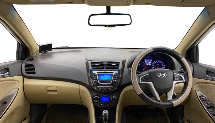 2014 Hyundai Verna FLUIDIC 1.6 CRDI SX AT, Diesel, Automatic, 68,737 km, Dashboard