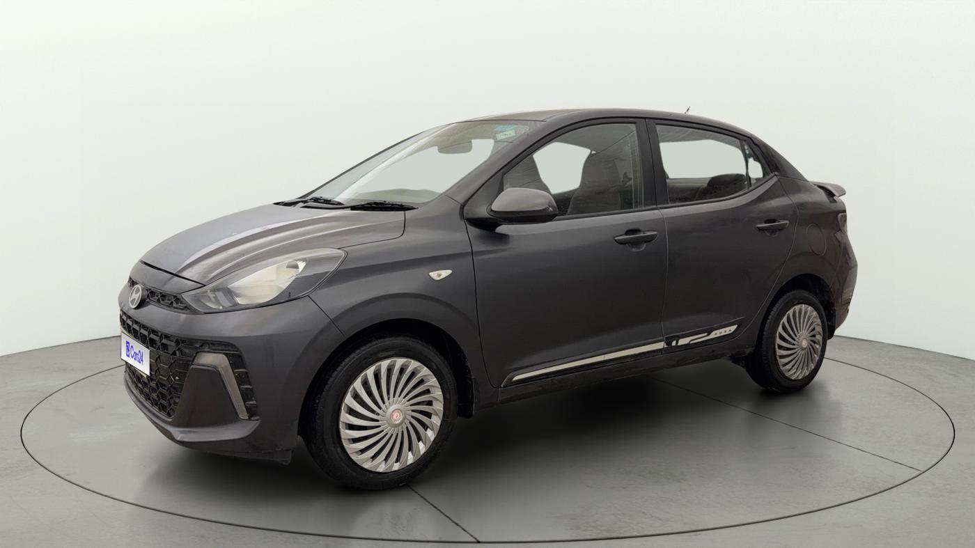 2023 Hyundai AURA SX 1.2 CNG, CNG, Manual, 42,759 km, Left Front Diagonal