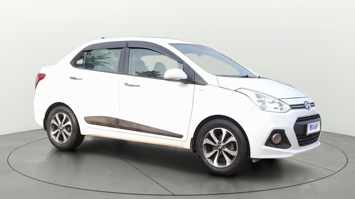 2014 Hyundai Xcent SX AT 1.2 (O), Petrol, Automatic, 78,893 km, Right Front Diagonal