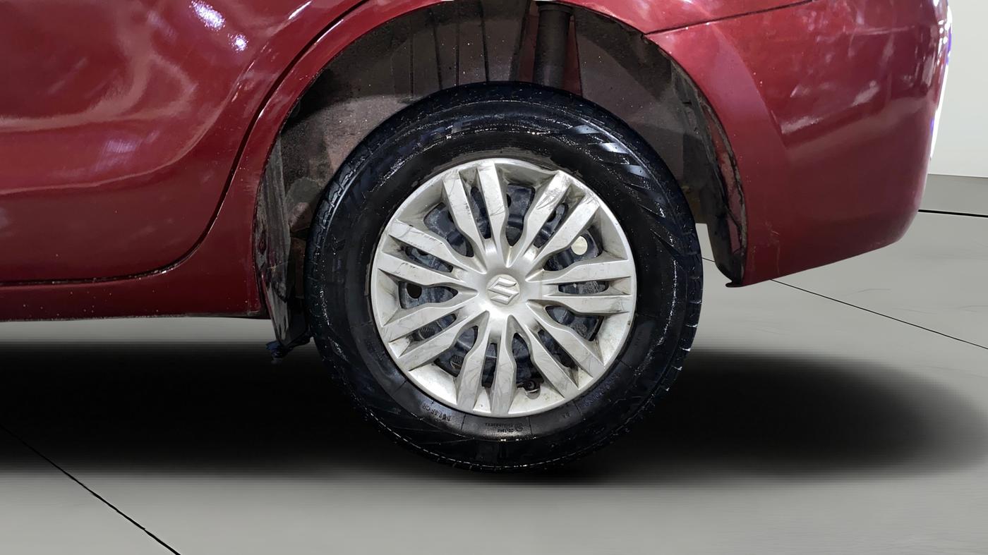 2019 Maruti Dzire VXI, Petrol, Manual, 63,555 km, Left Rear Wheel