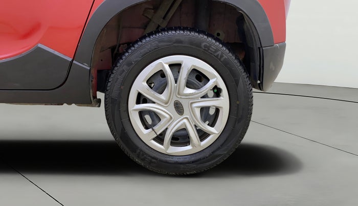 2016 Mahindra Kuv100 K6 PLUS 5 STR, Petrol, Manual, 54,087 km, Left Rear Wheel