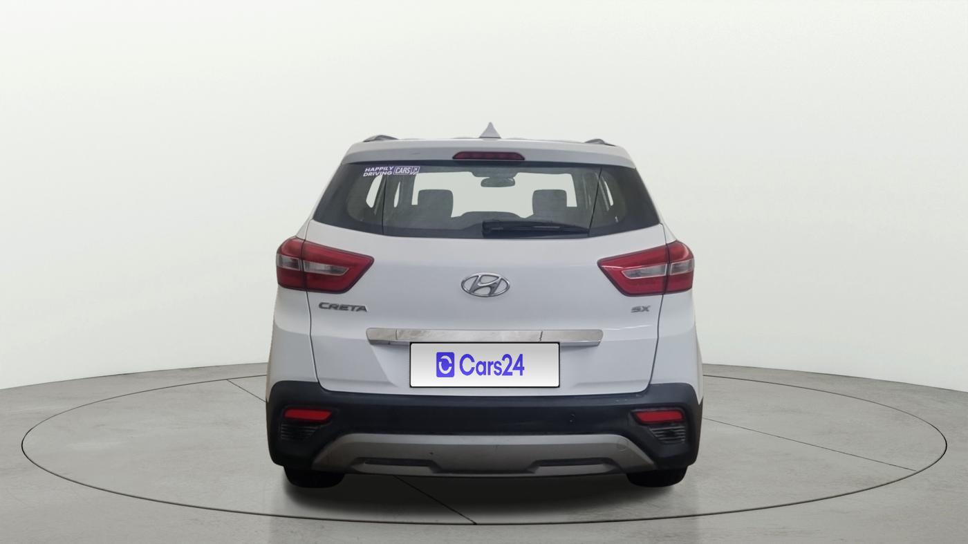 2019 Hyundai Creta SX 1.6 PETROL, Petrol, Manual, 1,08,364 km, Back/Rear