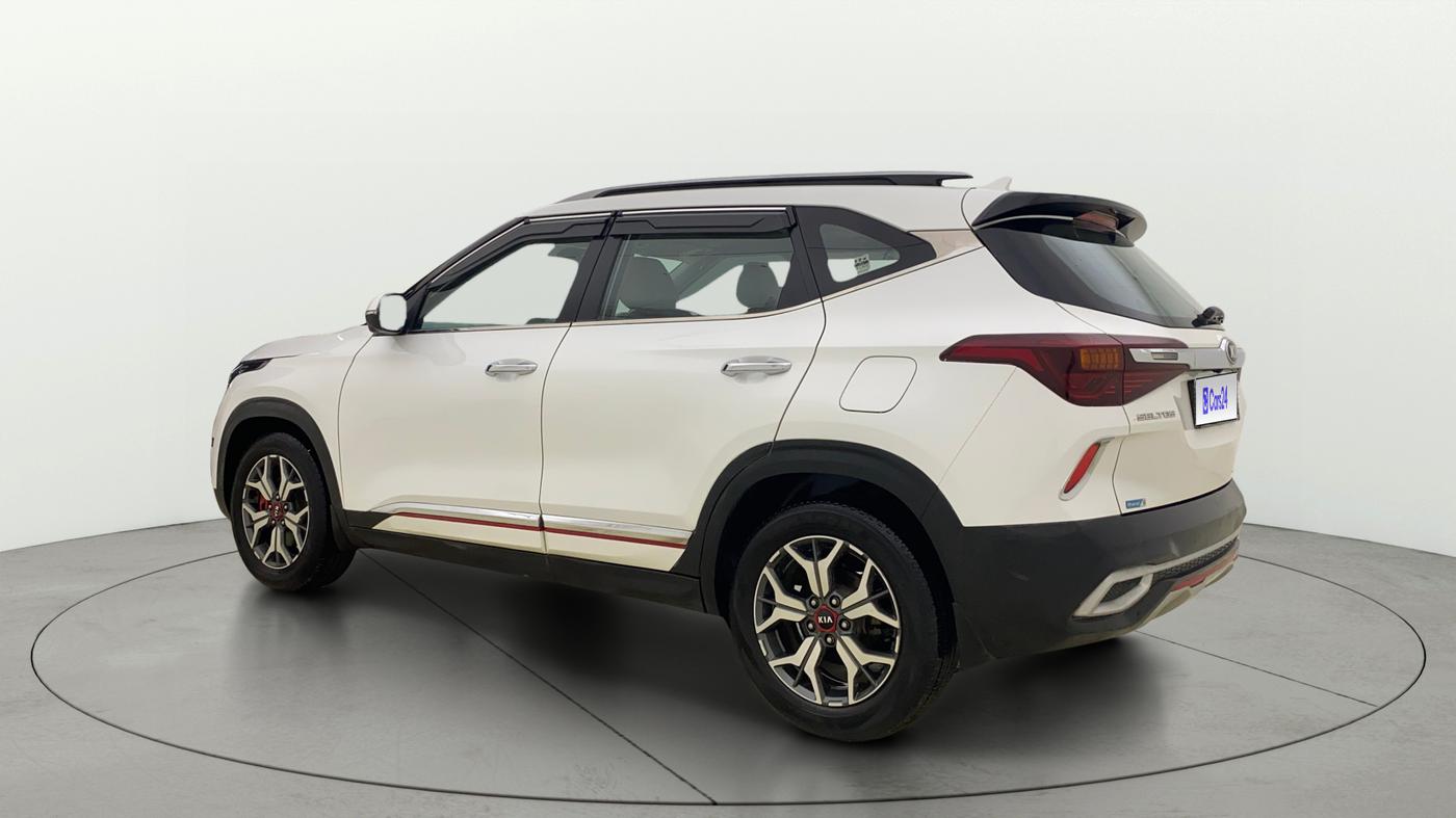 2020 KIA SELTOS GTX PLUS 1.4 PETROL, Petrol, Manual, 1,11,394 km, Left Back Diagonal