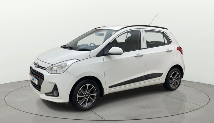 2017 Hyundai Grand i10 ASTA 1.2 KAPPA VTVT, Petrol, Manual, 37,795 km, Left Front Diagonal