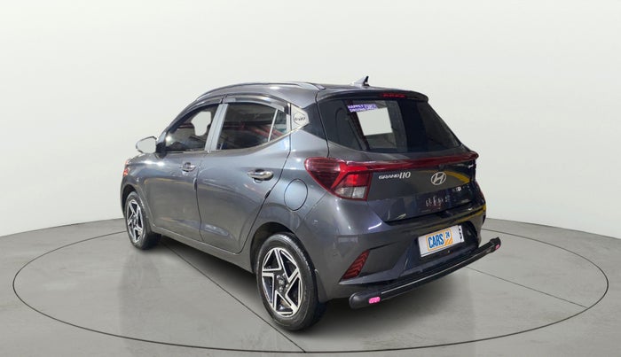 2025 Hyundai GRAND I10 NIOS Sportz (O) 1.2 Kappa AMT, Petrol, Automatic, 7,112 km, Left Back Diagonal