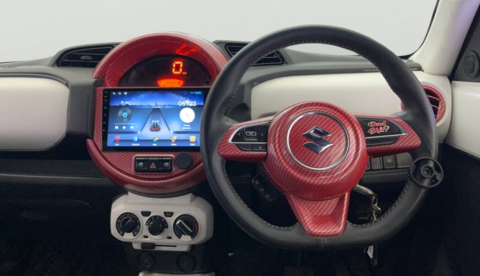2019 Maruti S PRESSO VXI AMT, Petrol, Automatic, 44,078 km, Steering Wheel Close Up