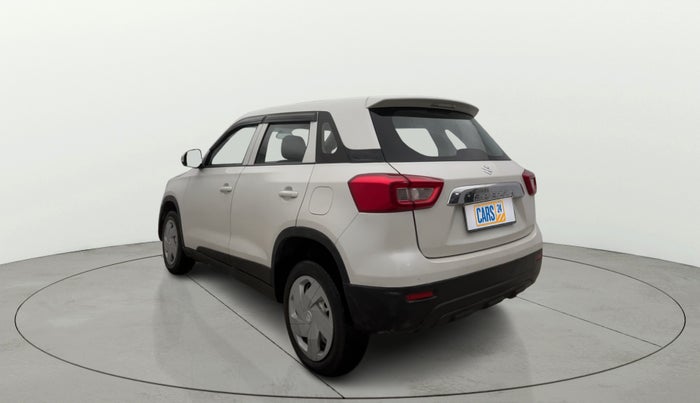 2021 Maruti Vitara Brezza LXI, Petrol, Manual, 52,923 km, Left Back Diagonal
