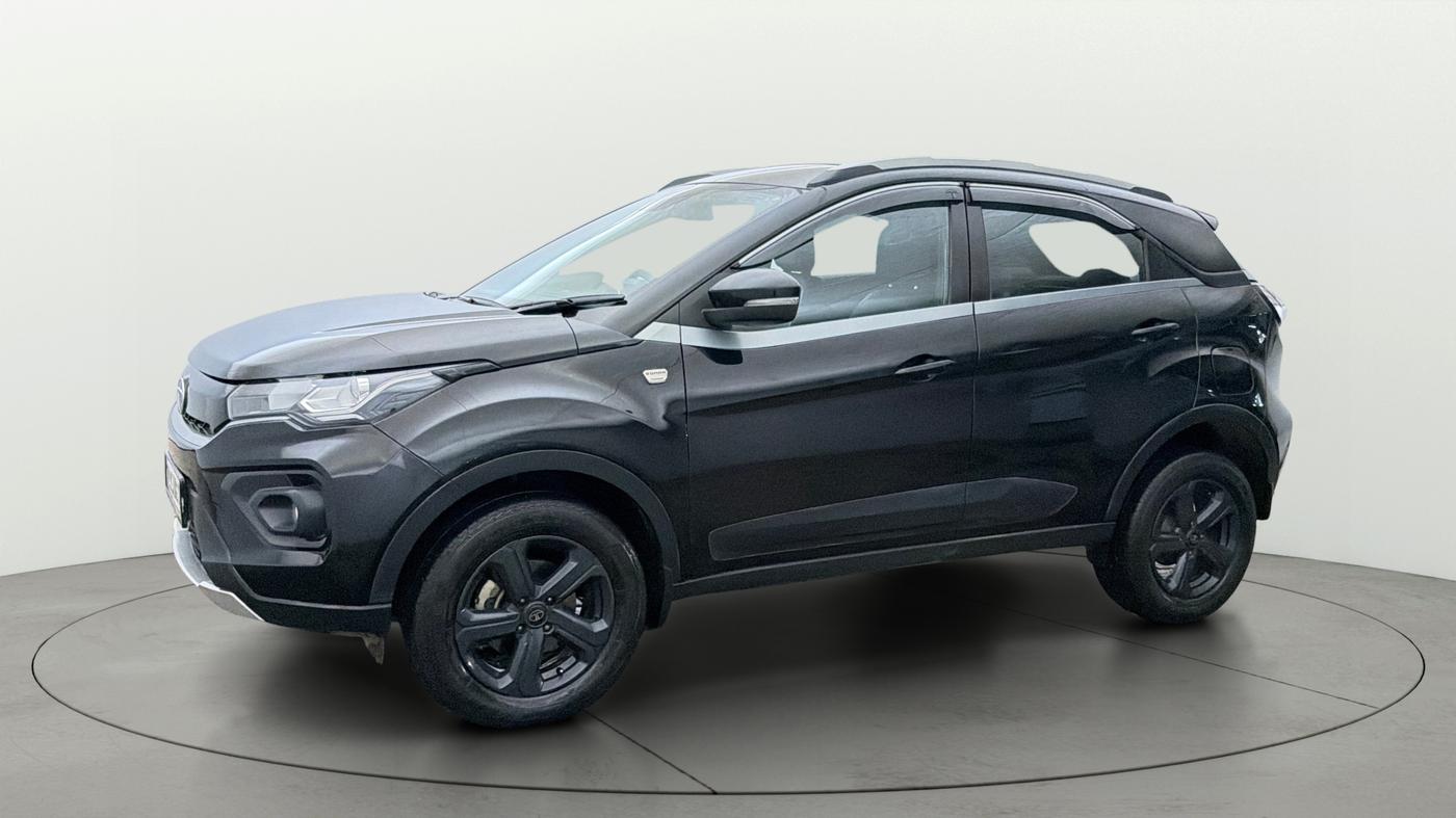 2021 Tata NEXON XZ PLUS (O) PETROL DARK EDITION, Petrol, Manual, 39,083 km, Left Front Diagonal