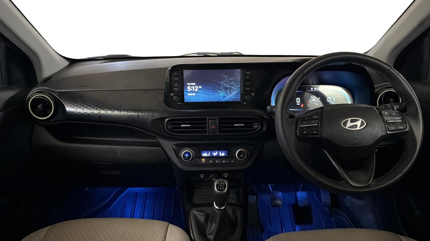 2023 Hyundai EXTER SX (O) CONNECT 1.2 MT DUAL TONE, Petrol, Manual, 45,550 km, Dashboard