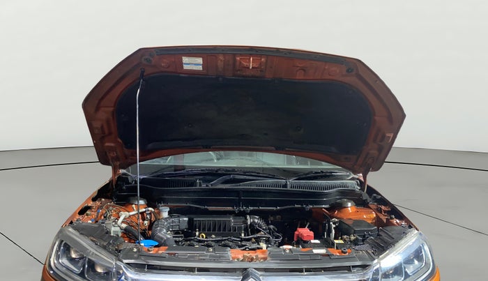 2020 Maruti Vitara Brezza VXI AT SHVS, Petrol, Automatic, 75,835 km, Open Bonet