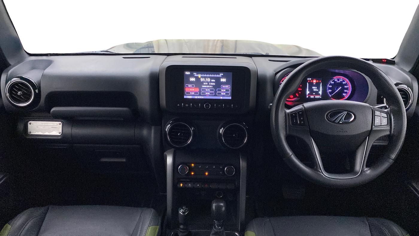 2022 Mahindra Thar LX PETROL HT 4WD AT, Petrol, Automatic, 15,414 km, Dashboard