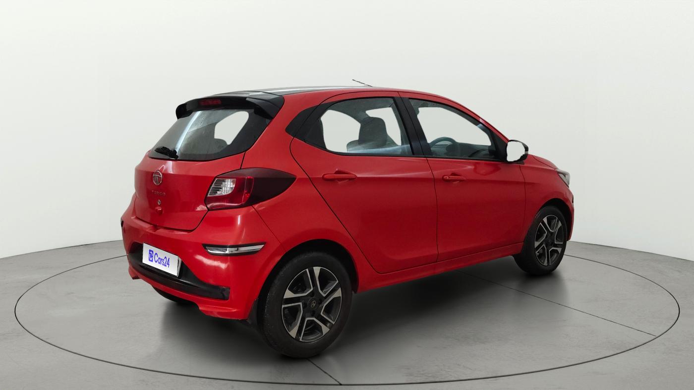 2020 Tata Tiago XZA PLUS PETROL, Petrol, Automatic, 33,895 km, Right Back Diagonal