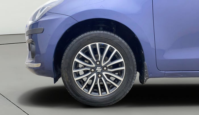 2018 Maruti Dzire ZXI PLUS AMT, Petrol, Automatic, 1,04,916 km, Left Front Wheel