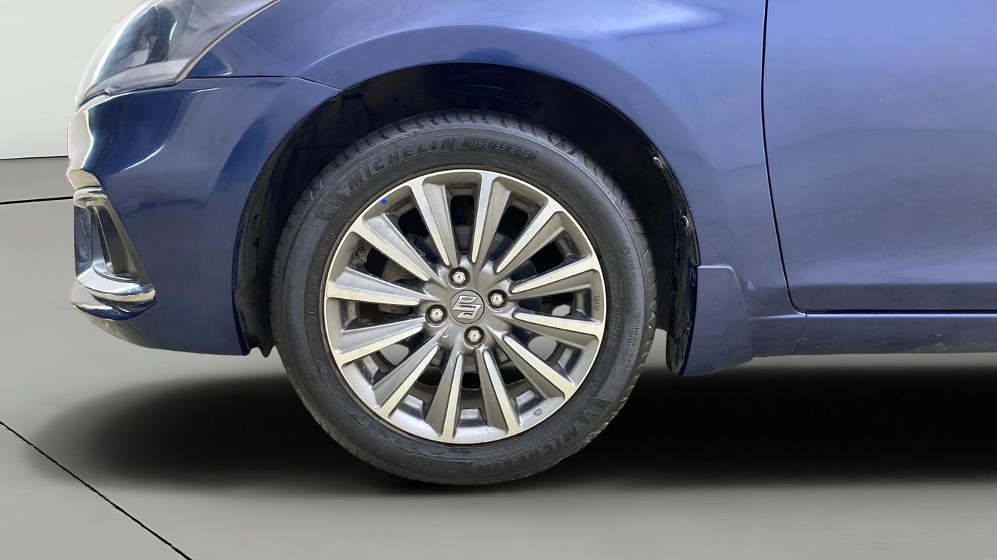 2019 Maruti Ciaz ALPHA  AT 1.5 SHVS PETROL, Petrol, Automatic, 91,080 km, Left Front Wheel