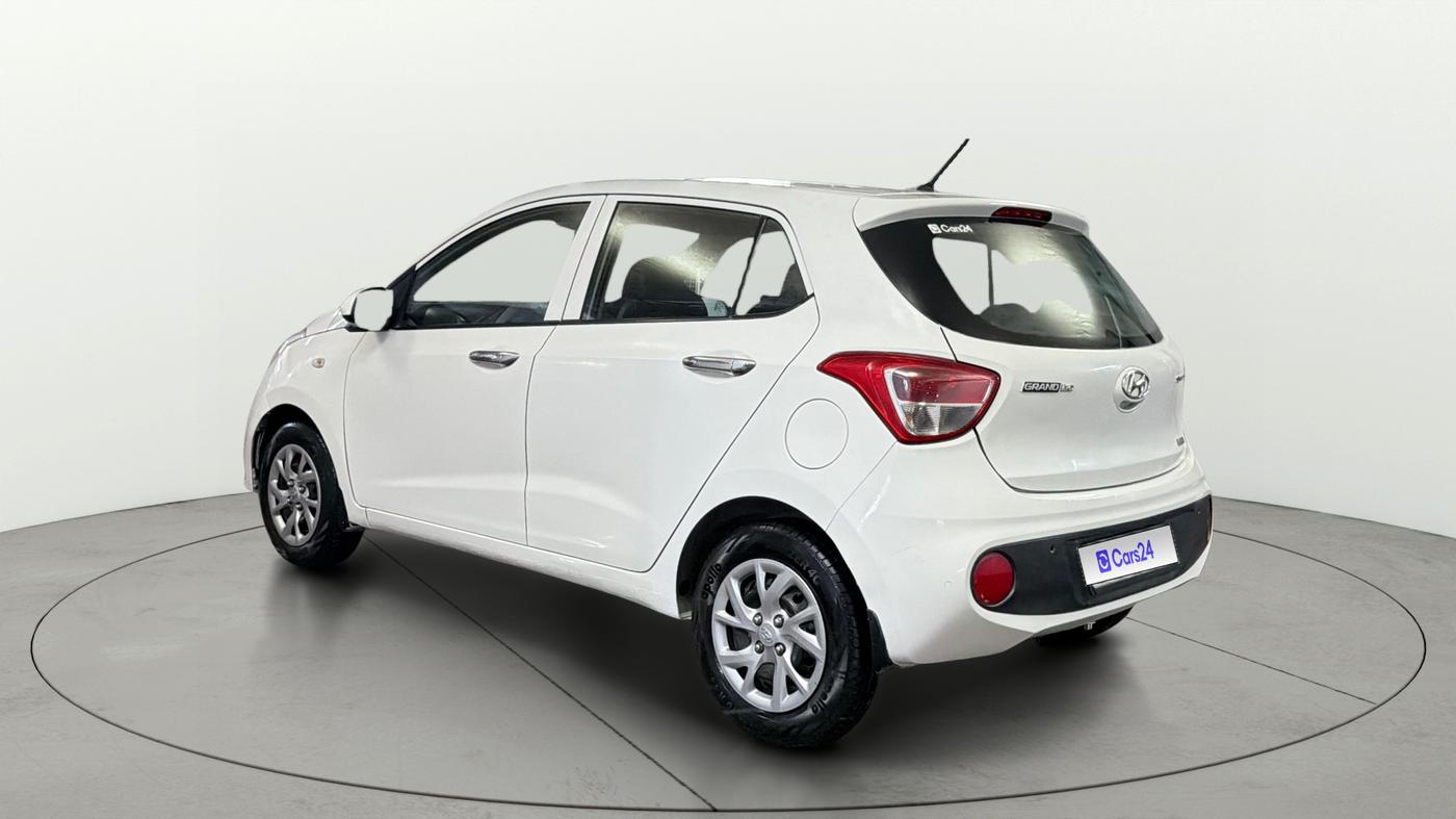 2017 Hyundai Grand i10 SPORTZ 1.2 KAPPA VTVT, Petrol, Manual, 55,669 km, Left Back Diagonal
