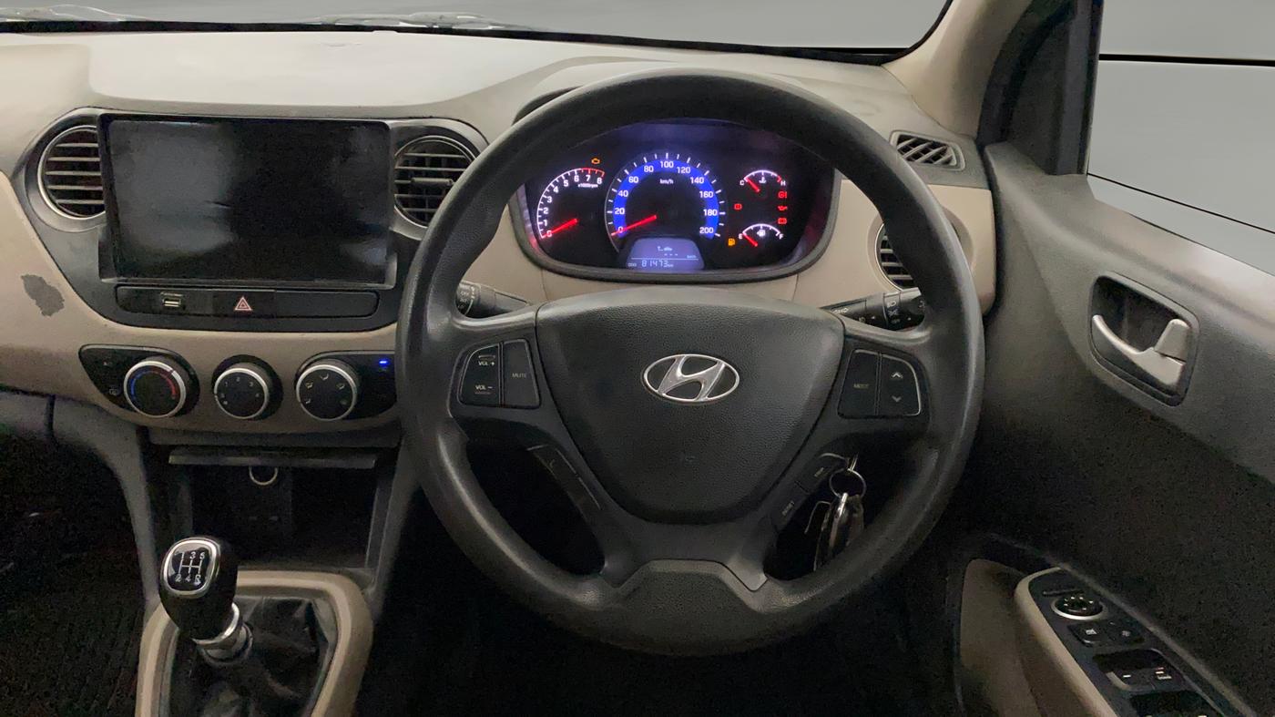 2014 Hyundai Xcent S 1.2, Petrol, Manual, 81,430 km, Steering Wheel Close Up