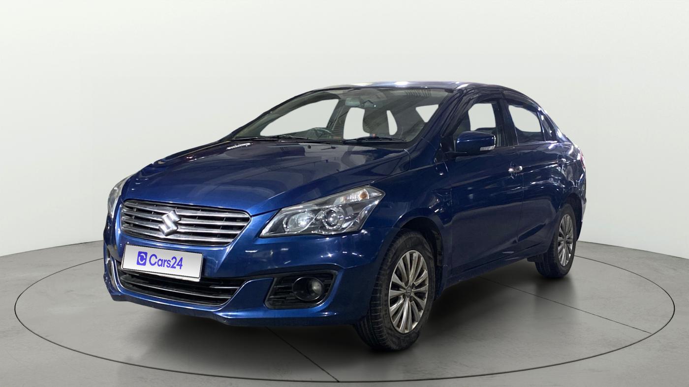 2017 Maruti Ciaz ZETA 1.4  MT PETROL, Petrol, Manual, 52,206 km, Left Front Diagonal