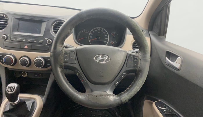 2017 Hyundai Grand i10 SPORTZ 1.2 KAPPA VTVT, Petrol, Manual, 67,783 km, Steering Wheel Close Up