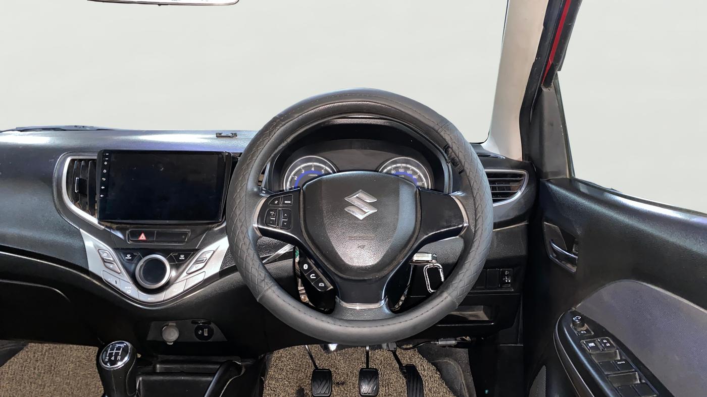 2019 Maruti Baleno DELTA PETROL 1.2, Petrol, Manual, 78,189 km, Steering Wheel Close Up