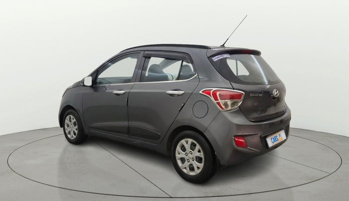 2016 Hyundai Grand i10 SPORTZ 1.2 KAPPA VTVT, CNG, Manual, 1,07,079 km, Left Back Diagonal
