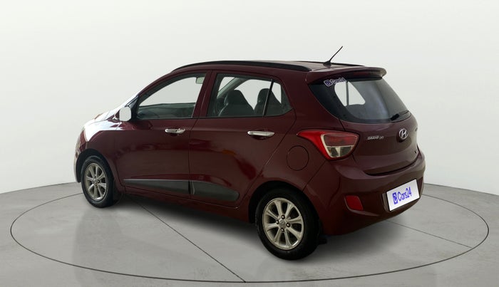 2014 Hyundai Grand i10 ASTA (O) 1.2 KAPPA VTVT, CNG, Manual, 75,911 km, Left Back Diagonal