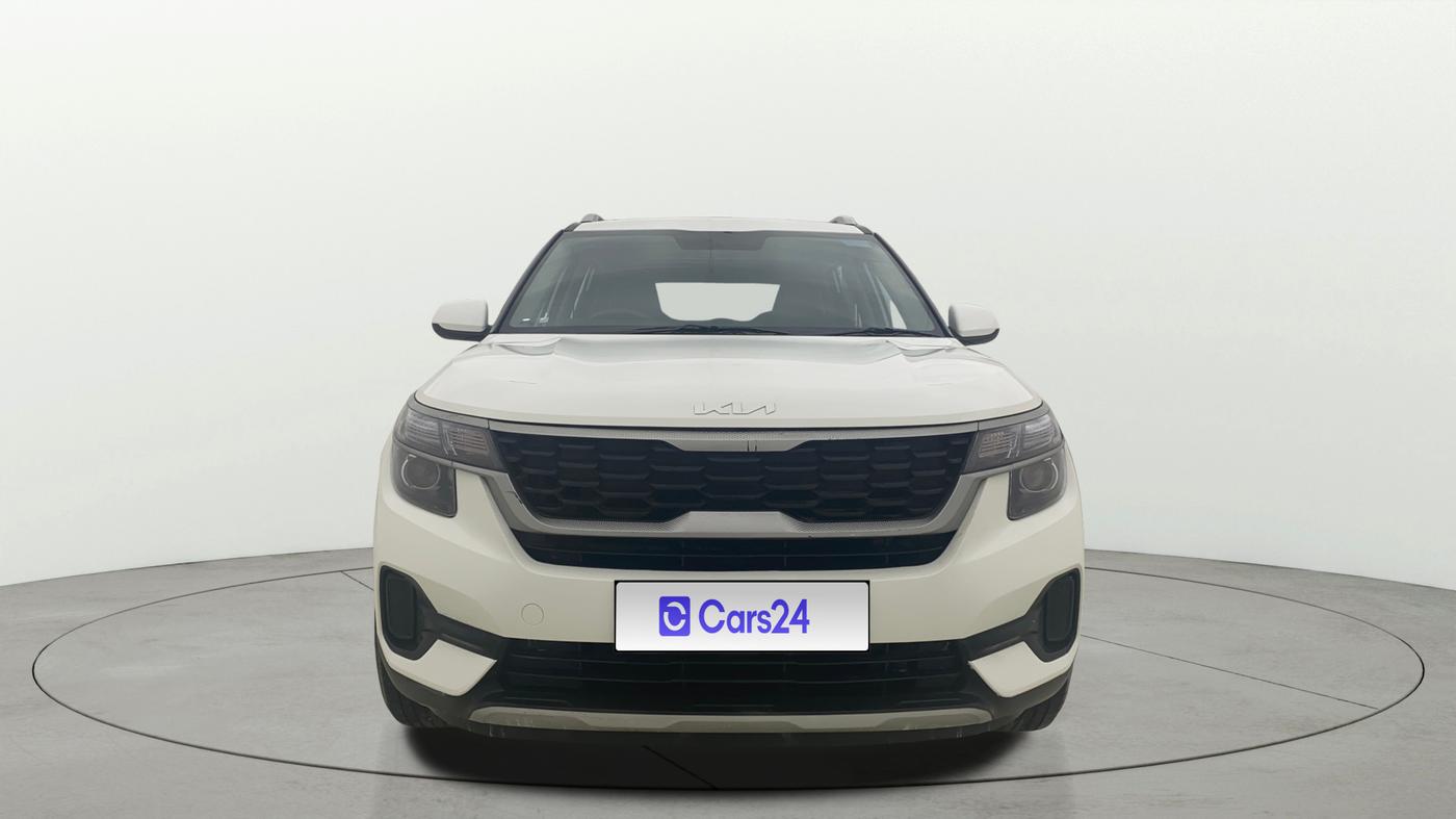 2021 KIA SELTOS HTE 1.5 PETROL, CNG, Manual, 24,050 km, Front