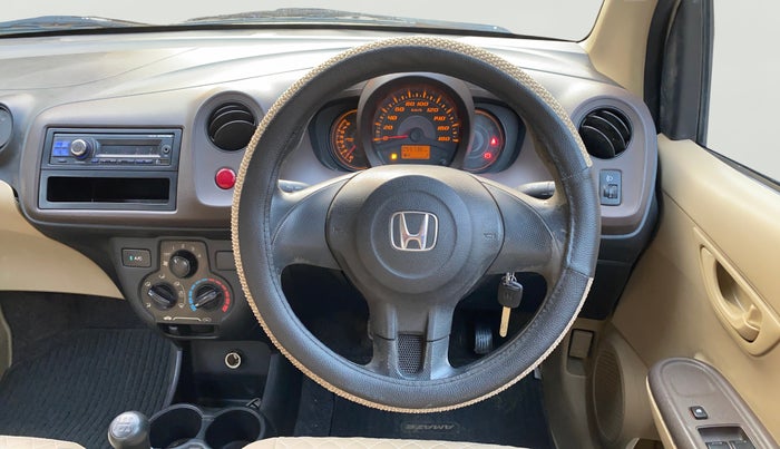 2013 Honda Amaze 1.2L I-VTEC EX, Petrol, Manual, 55,689 km, Steering Wheel Close Up