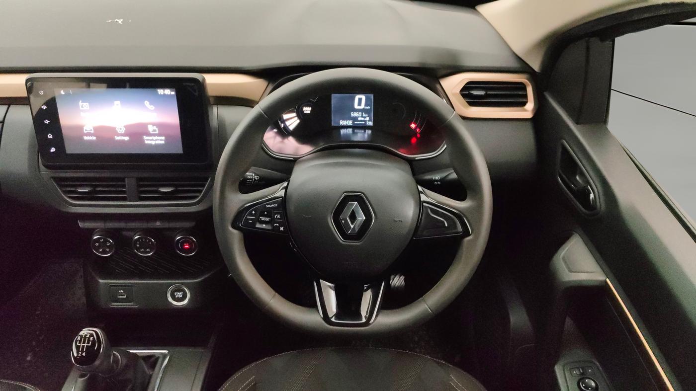 2022 Renault Kiger RXT (O) MT, Petrol, Manual, 58,601 km, Steering Wheel Close Up