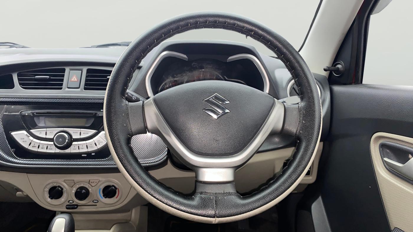 2016 Maruti Alto K10 VXI AMT, Petrol, Automatic, 72,889 km, Steering Wheel Close Up