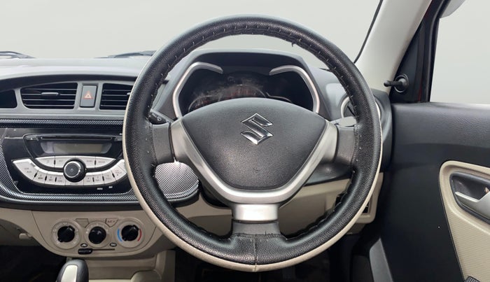 2016 Maruti Alto K10 VXI AMT, Petrol, Automatic, 72,804 km, Steering Wheel Close Up