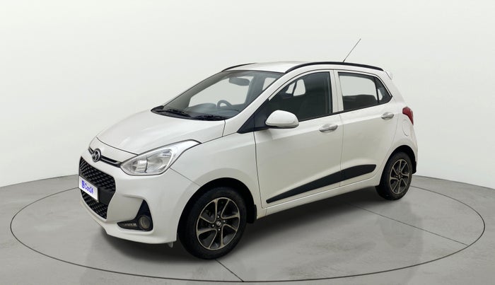 2017 Hyundai Grand i10 ASTA 1.2 KAPPA VTVT, Petrol, Manual, 61,468 km, Left Front Diagonal
