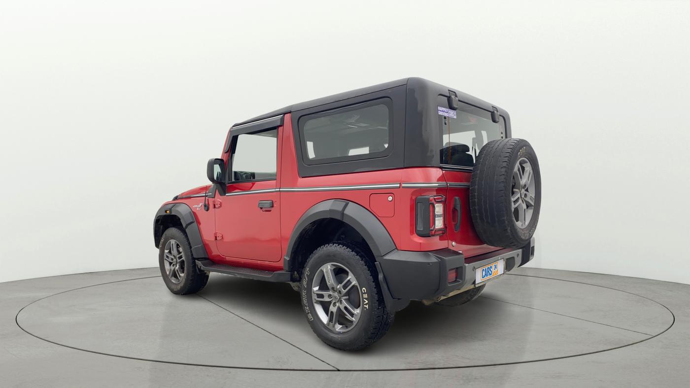 2021 Mahindra Thar LX PETROL HT 4WD AT, Petrol, Automatic, 55,472 km, Left Back Diagonal