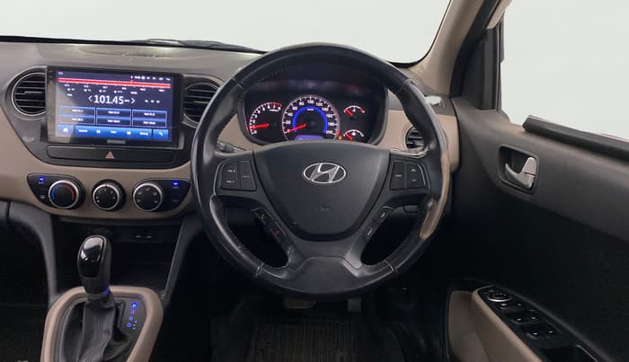 2015 Hyundai Grand i10 ASTA AT 1.2 KAPPA VTVT, Petrol, Automatic, 76,388 km, Steering Wheel Close Up