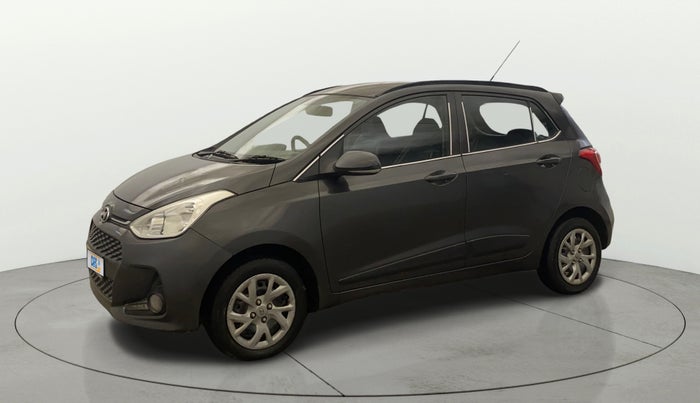 2019 Hyundai Grand i10 SPORTZ 1.2 KAPPA VTVT, Petrol, Manual, 64,056 km, Left Front Diagonal