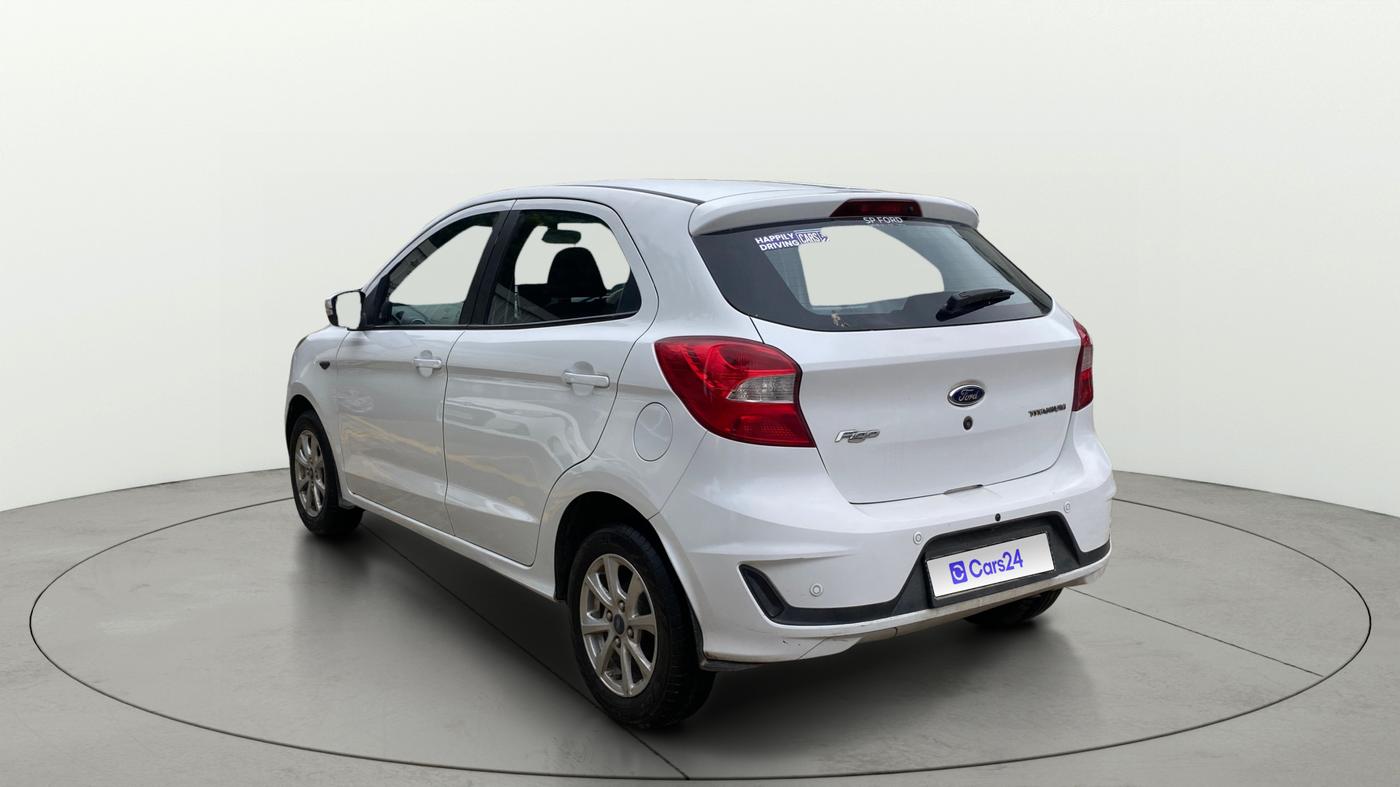 2019 Ford New Figo TITANIUM 1.2 PETROL MT, Petrol, Manual, 64,612 km, Left Back Diagonal