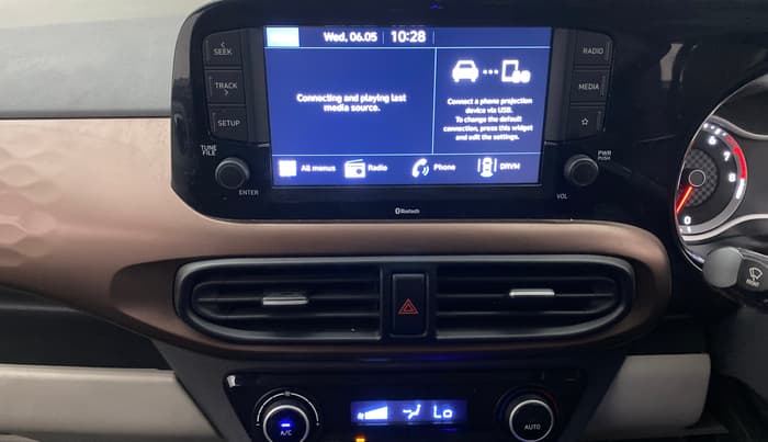 2020 Hyundai AURA SX PLUS 1.2 AMT, Petrol, Automatic, 64,017 km, Air Conditioner