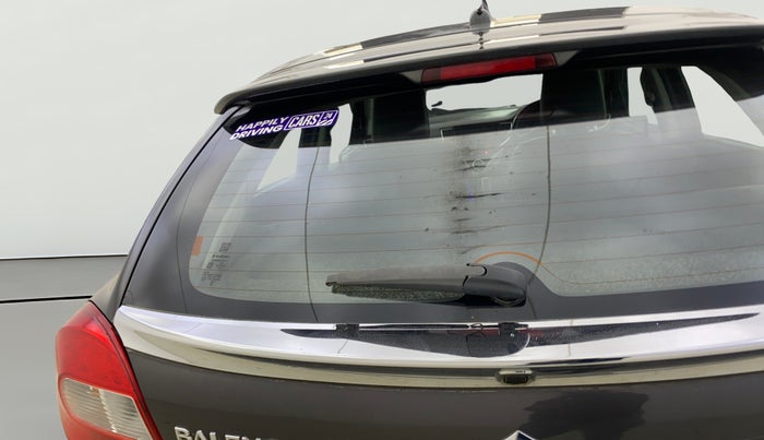 2016 Maruti Baleno ZETA CVT PETROL 1.2, Petrol, Automatic, 63,079 km, Rear Wiper