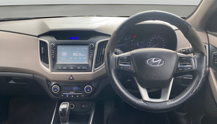2016 Hyundai Creta SX PLUS AT 1.6 PETROL, Petrol, Automatic, 99,170 km, Steering Wheel Close Up