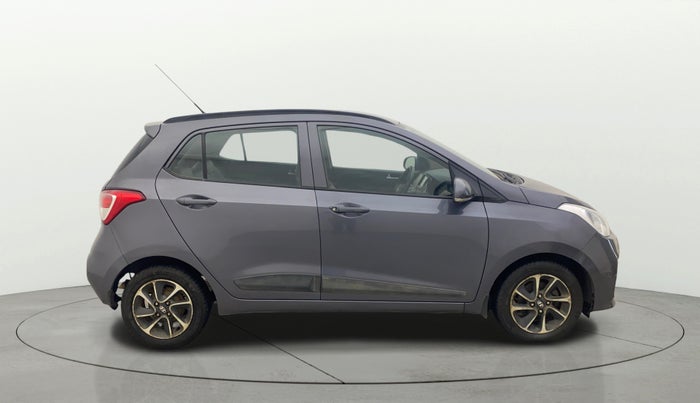 2017 Hyundai Grand i10 SPORTZ (O) AT 1.2 KAPPA VTVT, Petrol, Automatic, 77,325 km, Right Side View