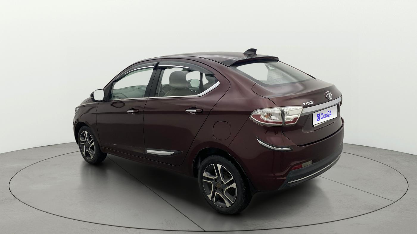 2021 Tata TIGOR XZ PLUS PETROL, Petrol, Manual, 45,688 km, Left Back Diagonal
