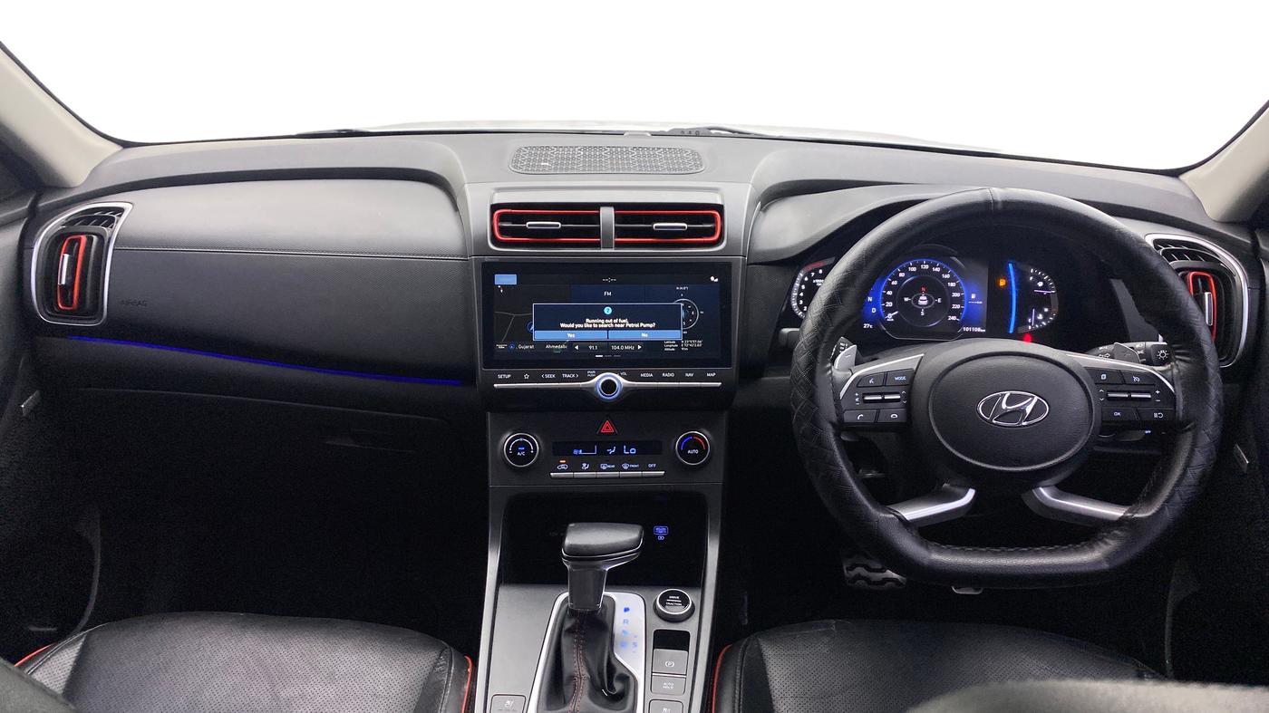 2021 Hyundai Creta SX (O) 1.4 TURBO DCT, Petrol, Automatic, 1,01,108 km, Dashboard
