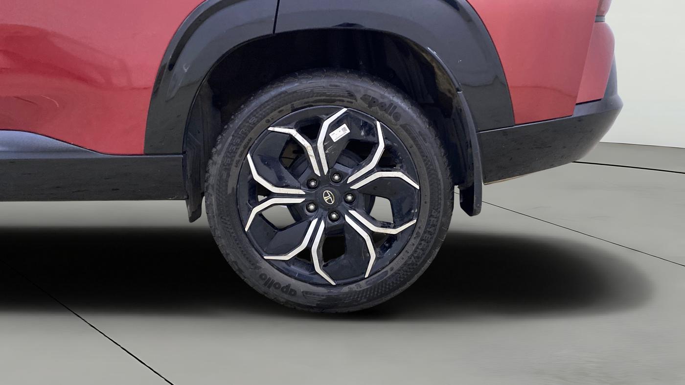 2025 Tata Curvv Accomplished S 1.2 Petrol 7DCA, Petrol, Automatic, 4,303 km, Left Rear Wheel