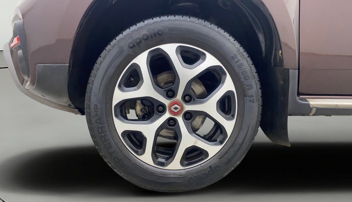 2021 Renault Duster RXZ 1.3 TURBO PETROL CVT, Petrol, Automatic, 49,685 km, Left Front Wheel