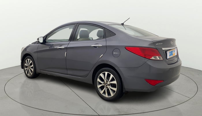 2015 Hyundai Verna FLUIDIC 4S 1.6 VTVT S(O), Petrol, Manual, 1,42,985 km, Left Back Diagonal
