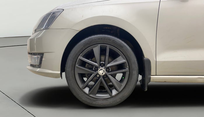 2017 Skoda Rapid STYLE 1.5 TDI AT, Diesel, Automatic, 83,221 km, Left Front Wheel